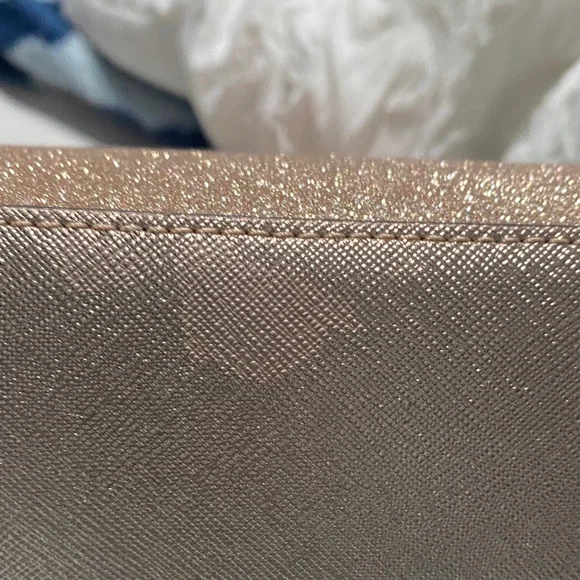 Kate Spade Sparkling Rose Gold Hand Bag - Picture 5 of 8